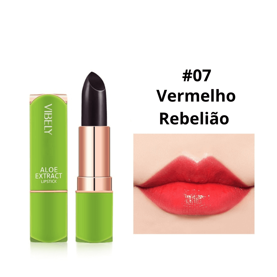 Batom Premium Use Nuvé Aloe Vera Longa Duração a Prova D'água