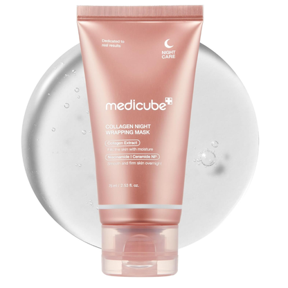 Máscara Facial Noturna de Colágeno Medicube Collagen Night Wrapping Mask