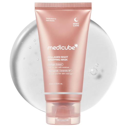 Máscara Facial Noturna de Colágeno Medicube Collagen Night Wrapping Mask