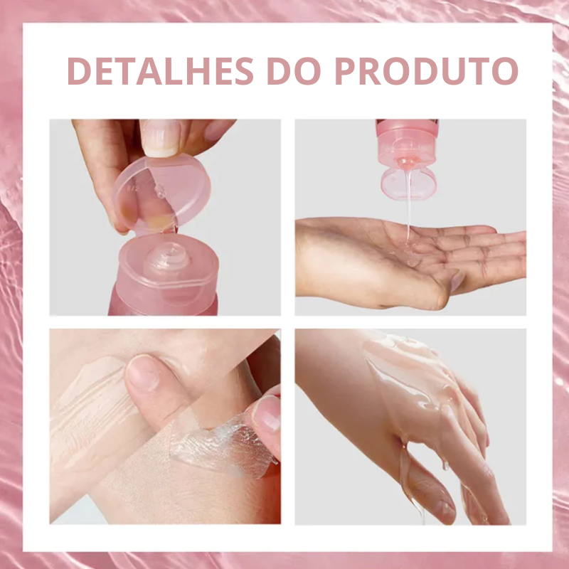 Máscara Noturna de Colágeno Coreana Hoygi 75g – Anti-Idade, Hidratante e Clareadora com Pincel
