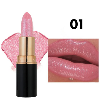Batom Cintilante com Glitter Hidratante à Prova d'Água Use Nuvé