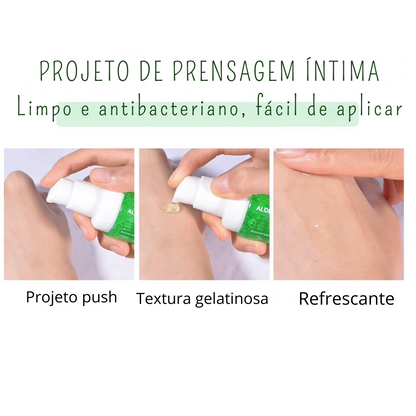 Gel Calmante Natural de Aloe Vera - Hidratação Profunda e Controle de Oleosidade