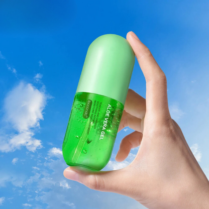 Gel Calmante Natural de Aloe Vera - Hidratação Profunda e Controle de Oleosidade
