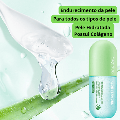 Cápsula Gel de Aloe Vera Hidratante Nutrição