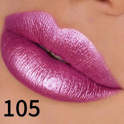 (COMPRE 1 E LEVE 2) Batom Metálico Brilhante com Glitter – Use Nuvé