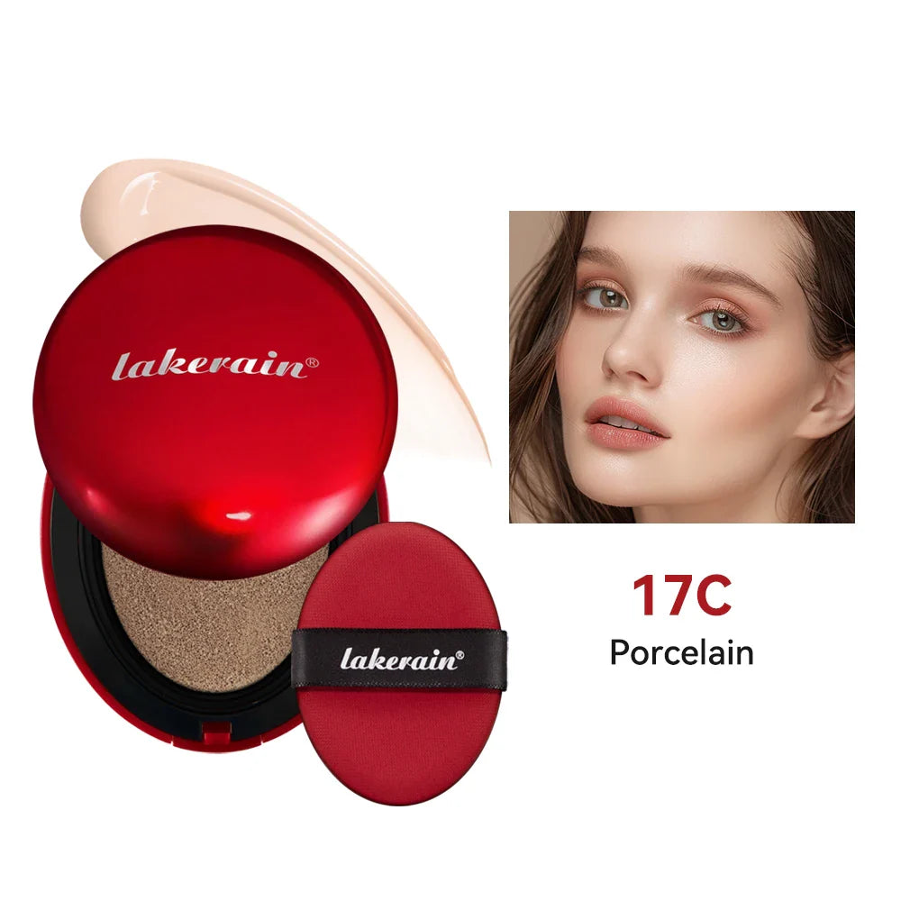 Base Lakerain Cushion Super Fit – Cobertura Impecável com Proteção Solar e Tratamento para a Pele