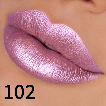 (COMPRE 1 E LEVE 2) Batom Metálico Brilhante com Glitter – Use Nuvé