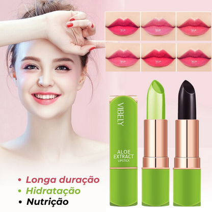 Batom Premium Use Nuvé Aloe Vera - Longa Duração e a Prova D'água - Compre 1 e Leve 3